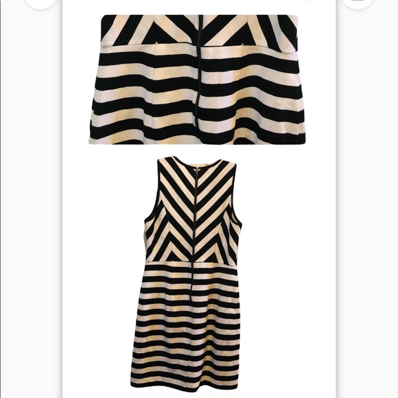 Ann Taylor LOFT Striped Knit Dress 10 - Picture 6 of 7